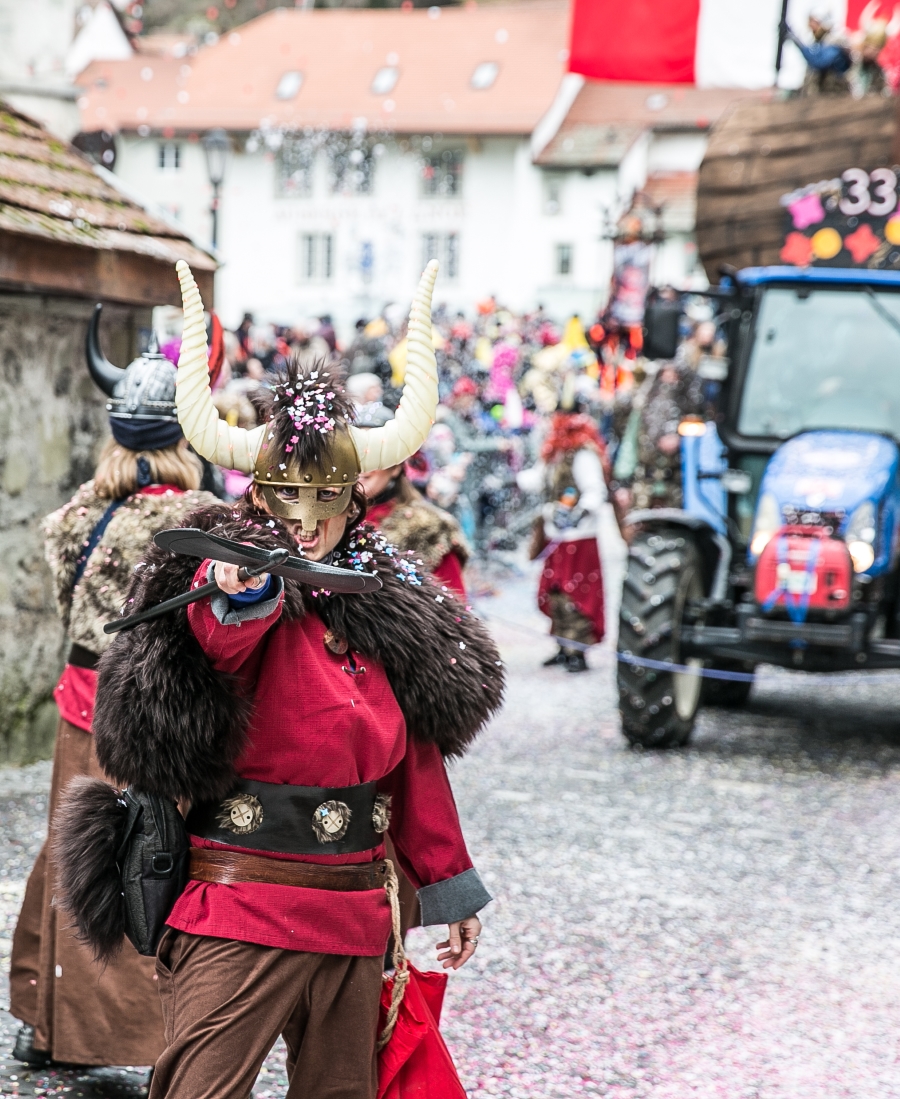 Fotos Bolzenfasnacht in Freiburg Carnaval des Bolzes Fribourg